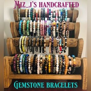 *Like This for notifications* Miz_J’s Handcrafted Gemstone Bracelets show!!